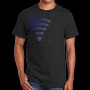 Wifi Binary in Blue